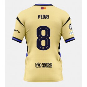 Barcelona Pedri Gonzalez #8 Borta Kläder 2025-26 Kortärmad